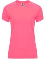 Dames Sportshirt Bahrain Roly CA0408 Fluo Pink Lady